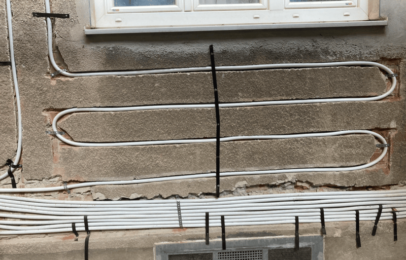 Energie aus der Wand